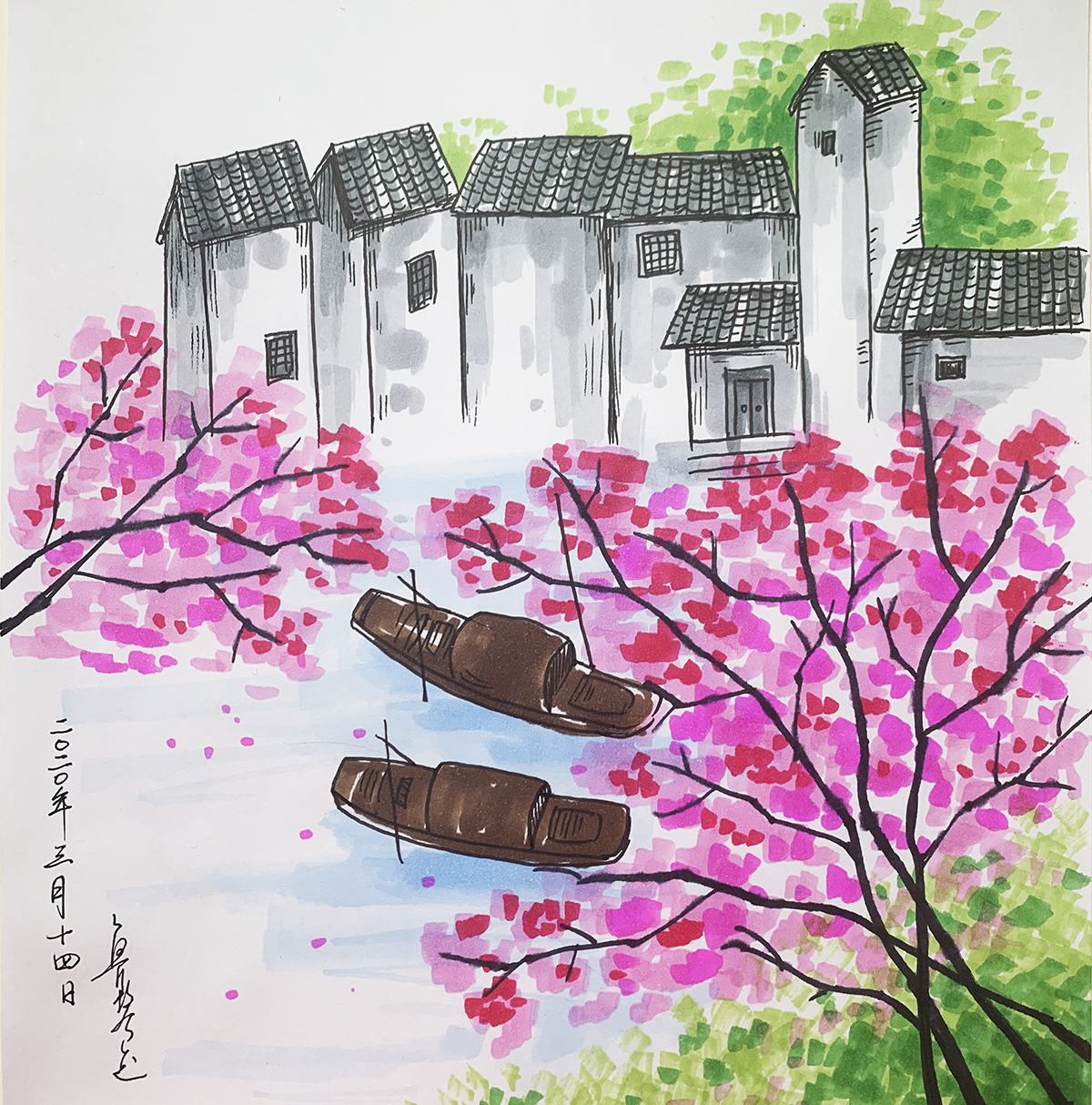 江南的春天